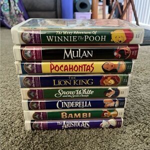 Disney’s Masterpiece Collection | (8) Disney VHS